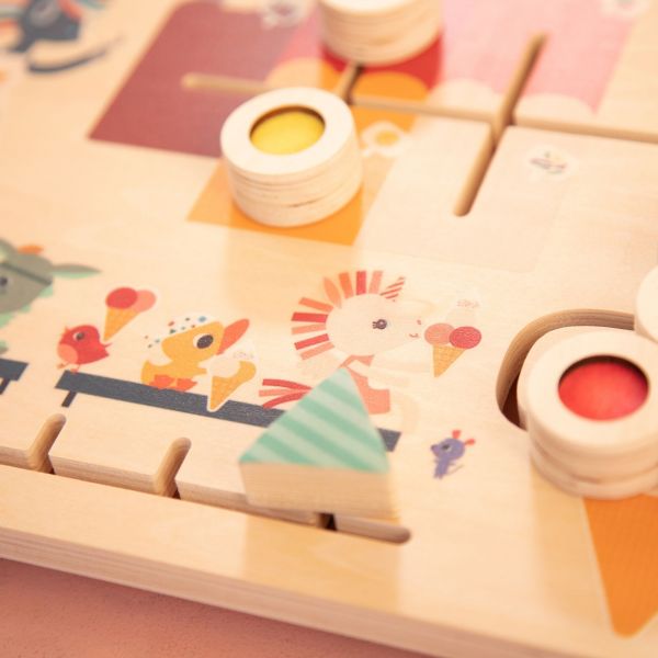 Puzzle - Vendeur de glaces