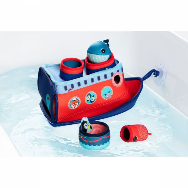 Jouet de bain le navire de Marius