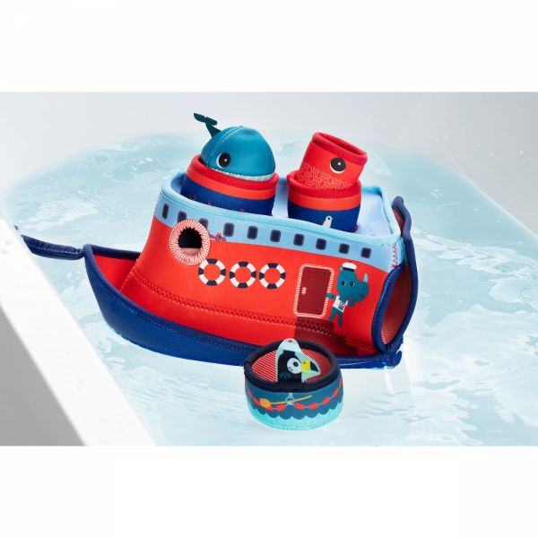 Jouet de bain le navire de Marius