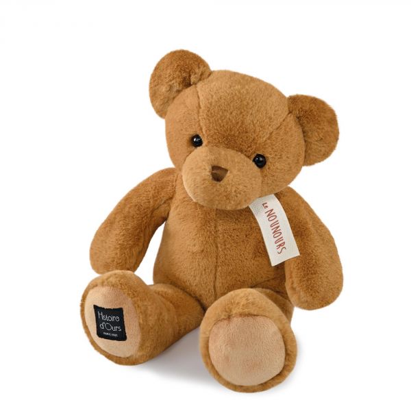 Peluche Le Nounours Ours noisette 40 cm