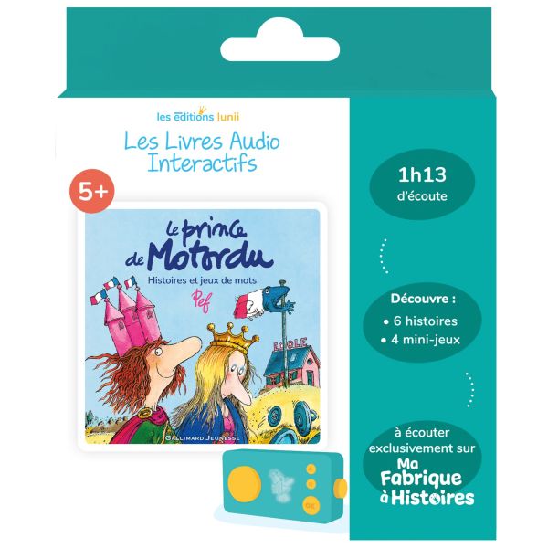 Livre audio Le prince de Motordu