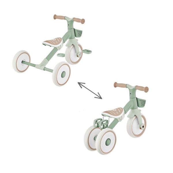 Tricycle Learning Trike évolutif - Sauge