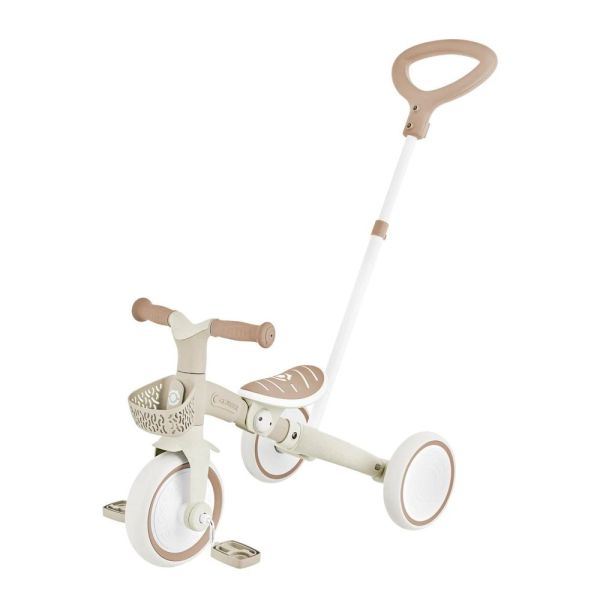 Tricycle 3 en 1 évolutif Eco-Logic Taupe