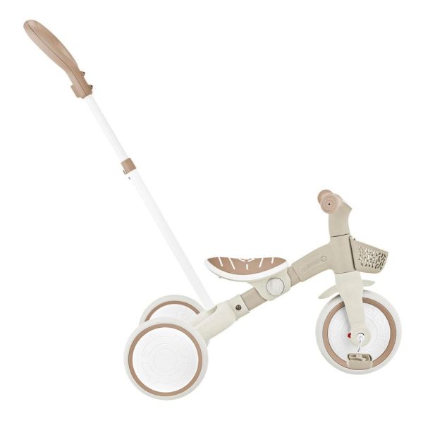 Tricycle 3 en 1 évolutif Eco-Logic Taupe