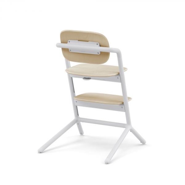 Chaise haute évolutive Lemo 3-en-1 Sand White