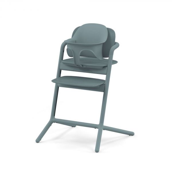Chaise haute évolutive Lemo 3-en-1 Stone Blue