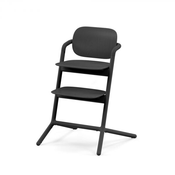 Chaise haute évolutive Lemo 3-en-1 Stunning Black