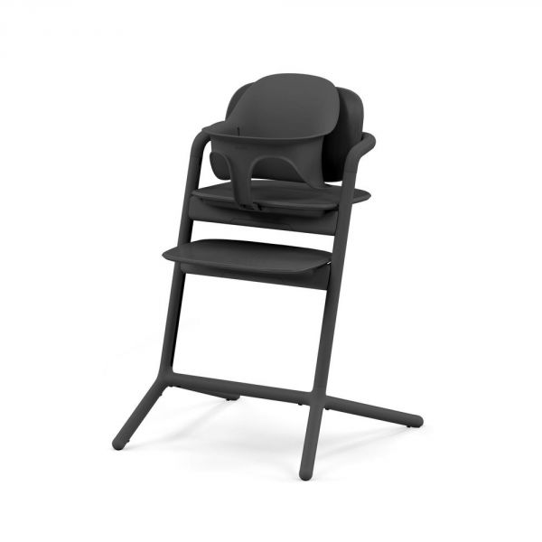 Chaise haute évolutive Lemo 3-en-1 Stunning Black