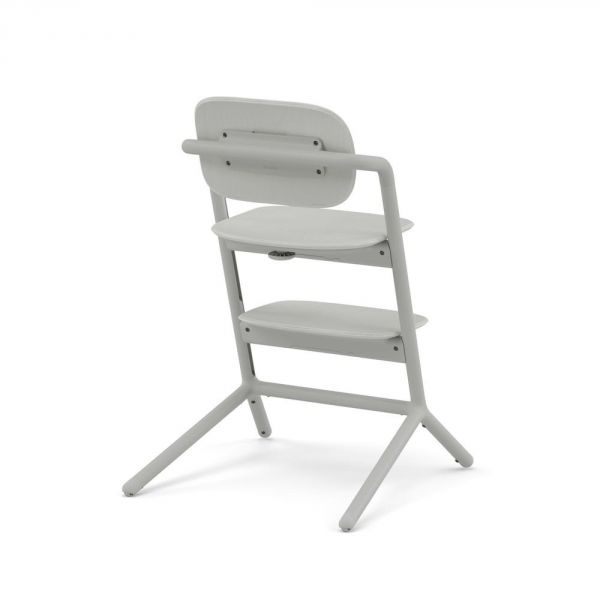 Chaise haute évolutive Lemo 3-en-1 Suede Grey