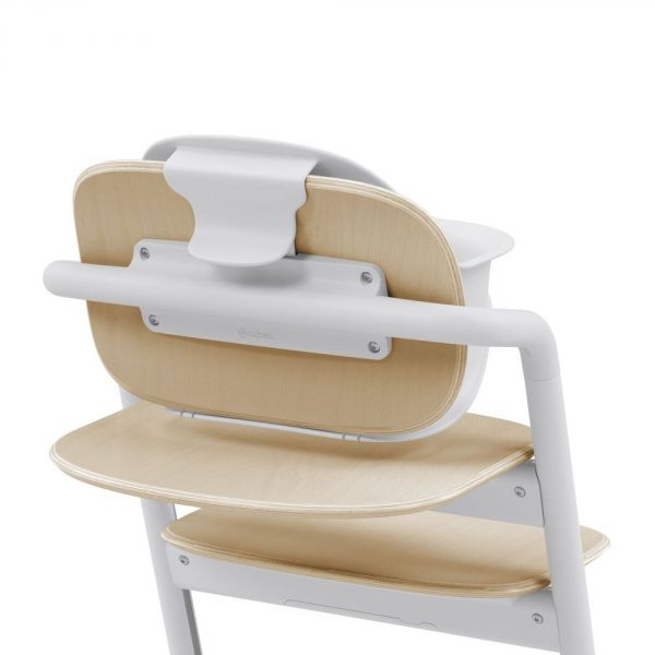 Pack Chaise Lemo 4 en 1 (chaise + transat + babyset + plateau repas) - Sand White