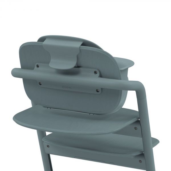 Pack Chaise Lemo 4 en 1 (chaise + transat + babyset + plateau repas) - Stone Blue