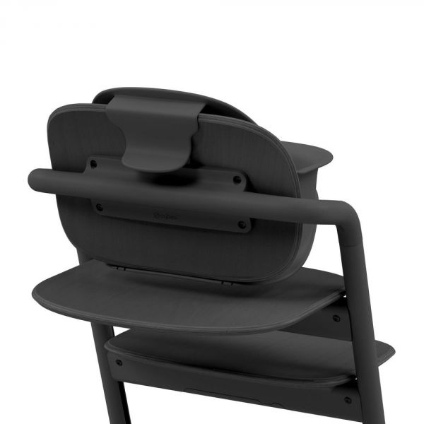 Pack Chaise Lemo 4 en 1 (chaise + transat + babyset + plateau repas) - Stunning Black