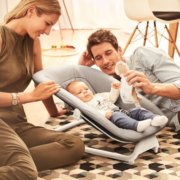 Transat bébé Bouncer Lemo Pale Beige