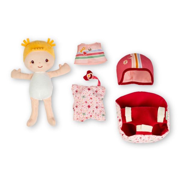 Poupée Léna et son porte vélo