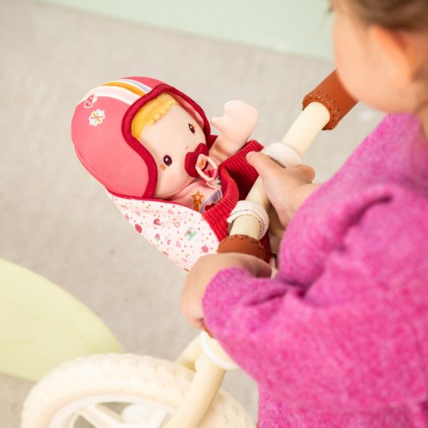 Poupée Léna et son porte vélo