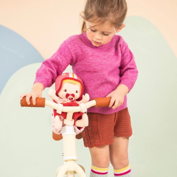 Poupée Léna et son porte vélo