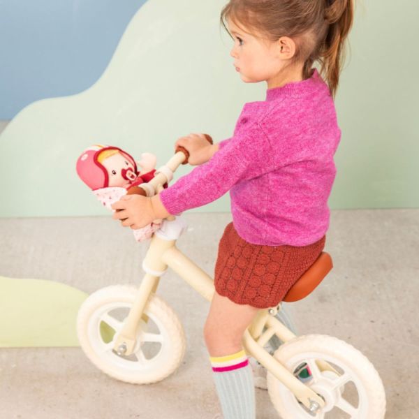 Poupée Léna et son porte vélo