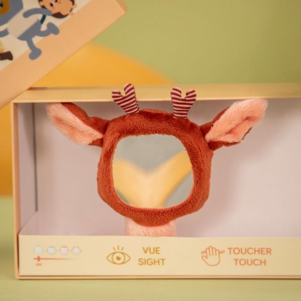 Set de 3 hochets sensoriels Lena la licorne