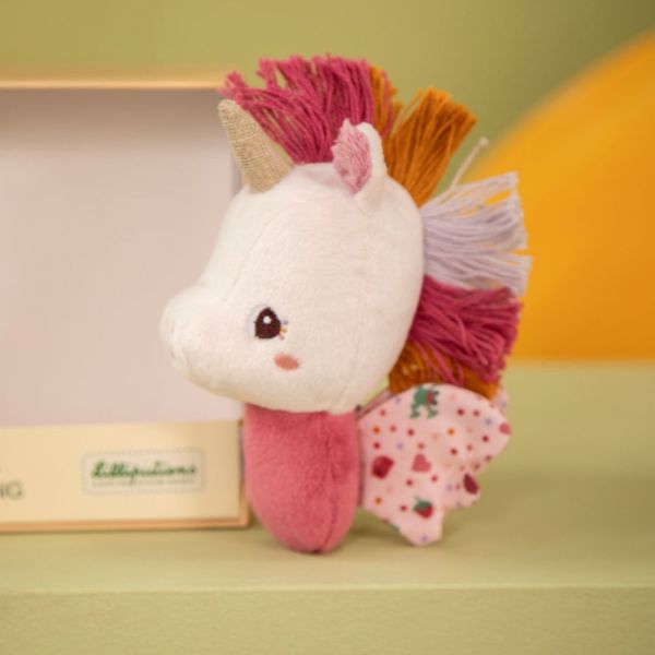 Set de 3 hochets sensoriels Lena la licorne