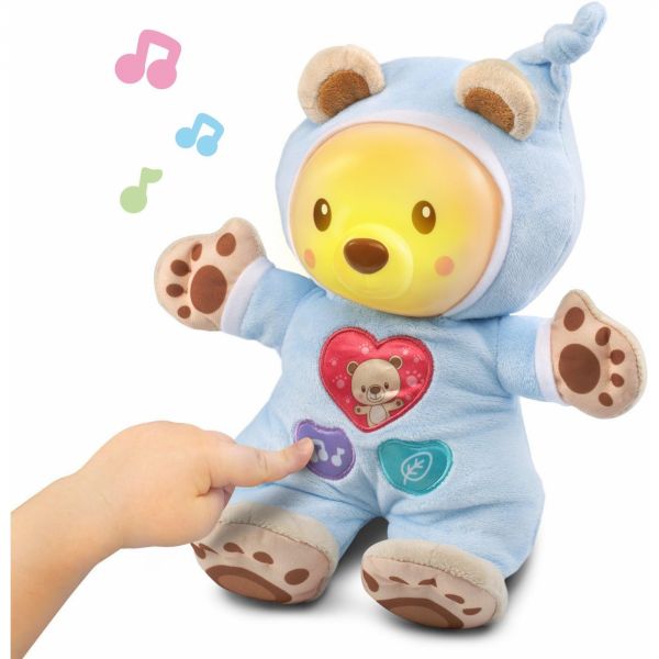 Veilleuse peluche Léon mon lumi ourson
