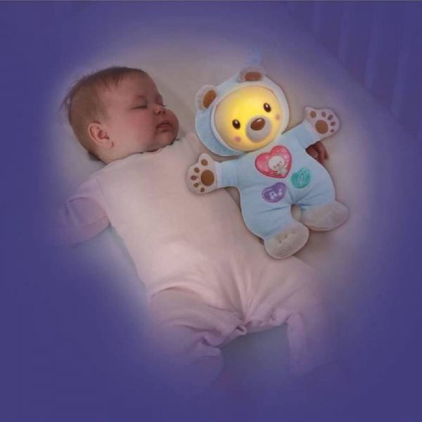 Veilleuse peluche Léon mon lumi ourson