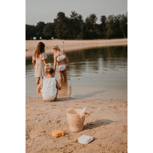 Set de plage silicone - Léopard