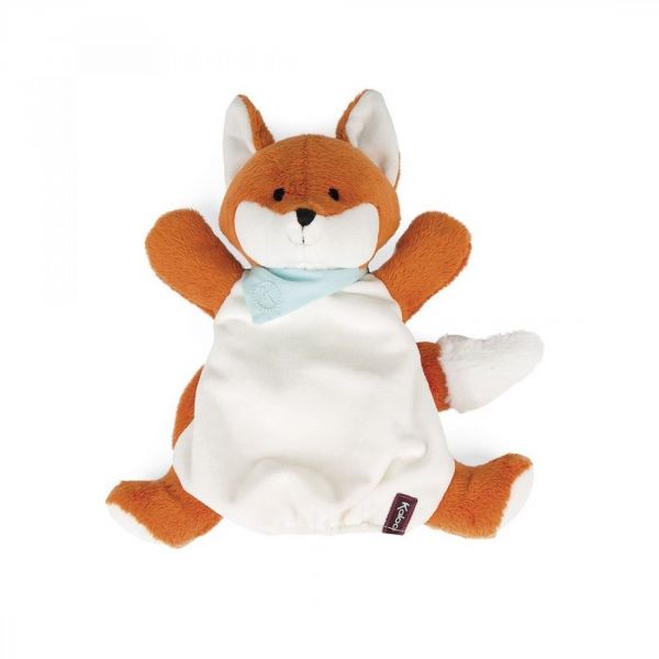 Doudou marionnette renard Paprika