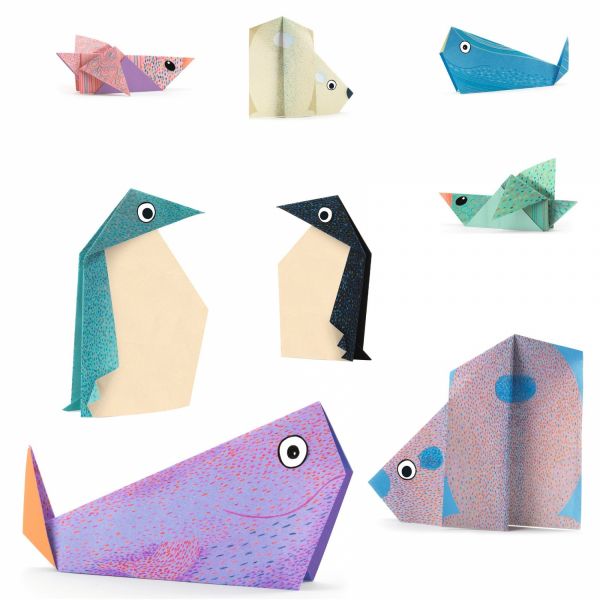 Origami Les animaux polaires