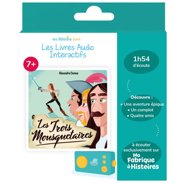 Livre audio Les Trois Mousquetaires