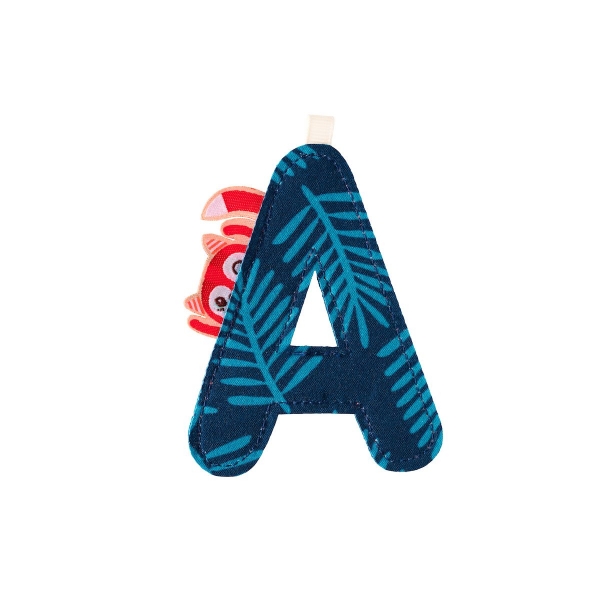 Lettre de l'alphabet décorative A Alice