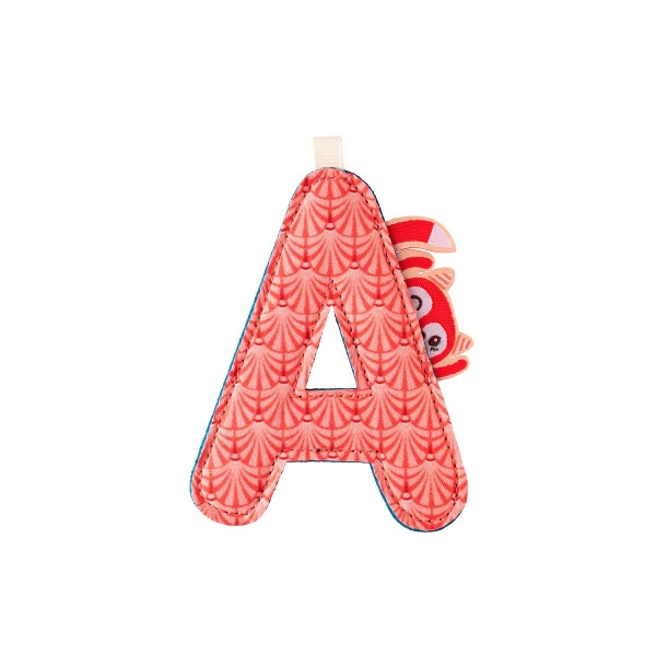 Lettre de l'alphabet décorative A Alice