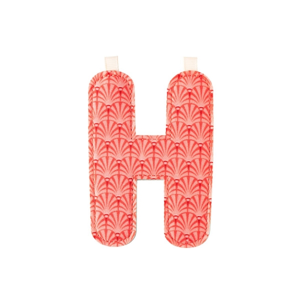 Lettre de l'alphabet décorative H