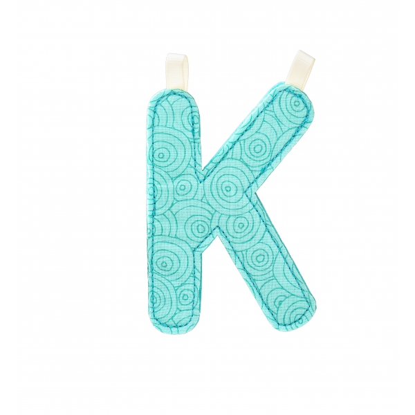 Lettre de l'alphabet décorative K