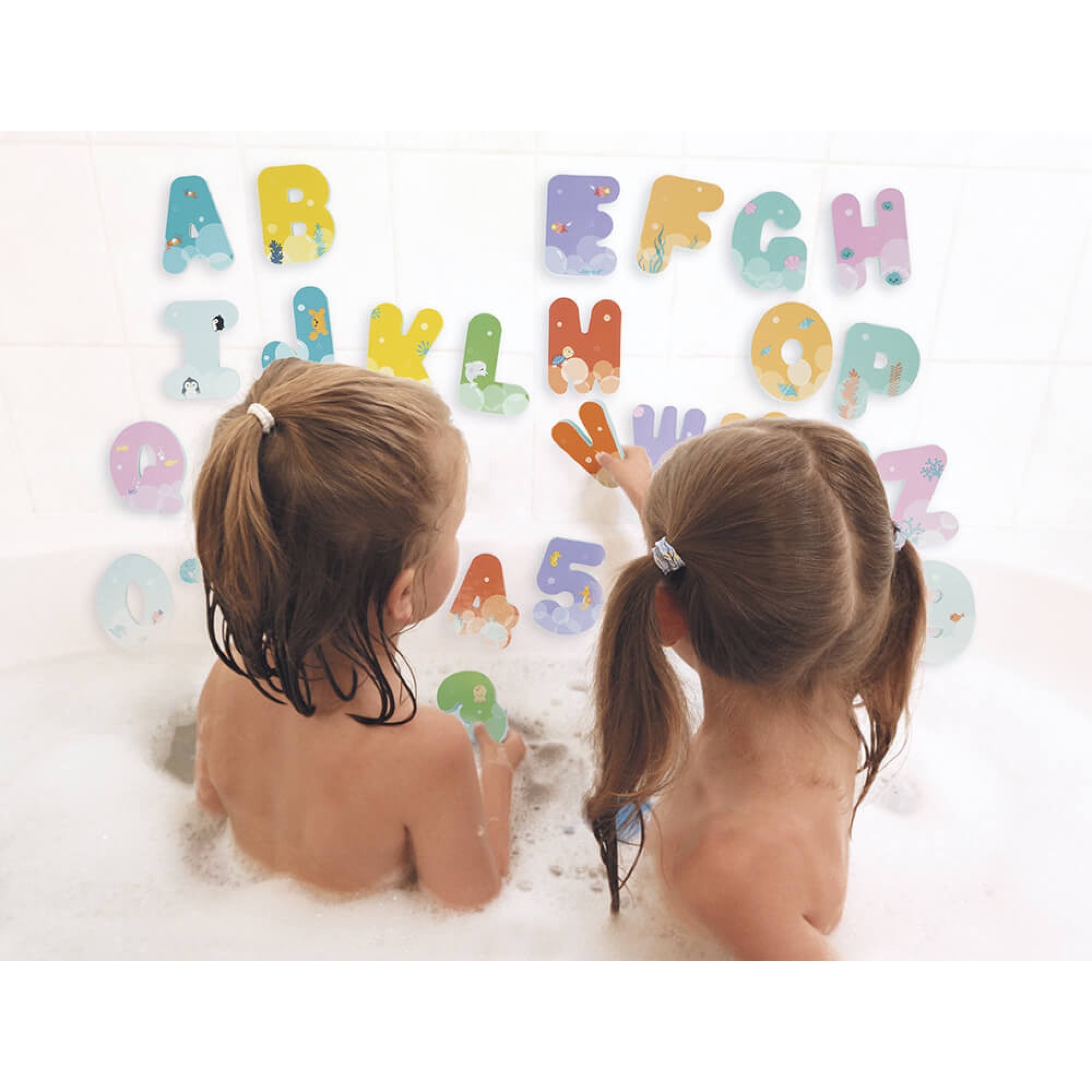 Jouet de bain Lettres & Chiffres Made in Bébé