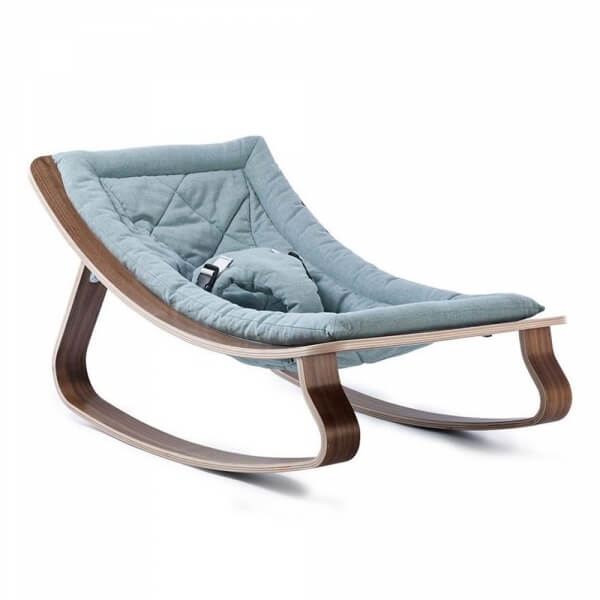 Transat bébé Levo noyer Aruba Blue