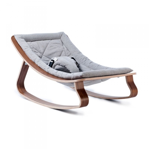 Transat bébé Levo noyer Gris