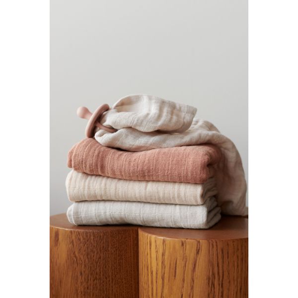 Lot de 3 langes Lewis 65 x 65 cm Tuscany rose mix