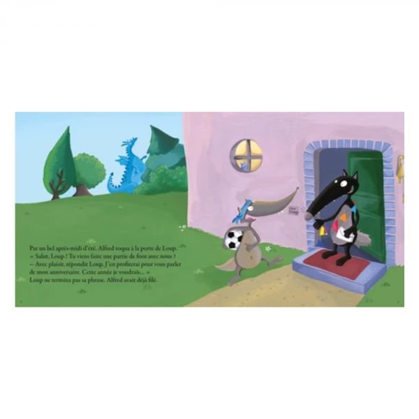 Livre enfant Le loup qui fêtait son anniversaire