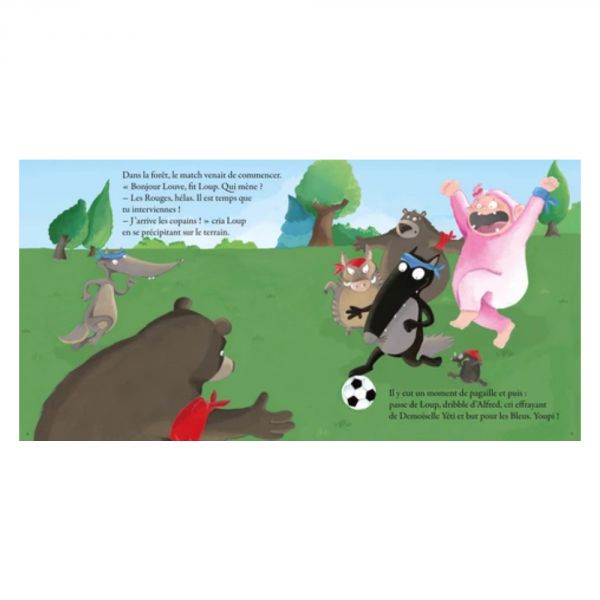 Livre enfant Le loup qui fêtait son anniversaire