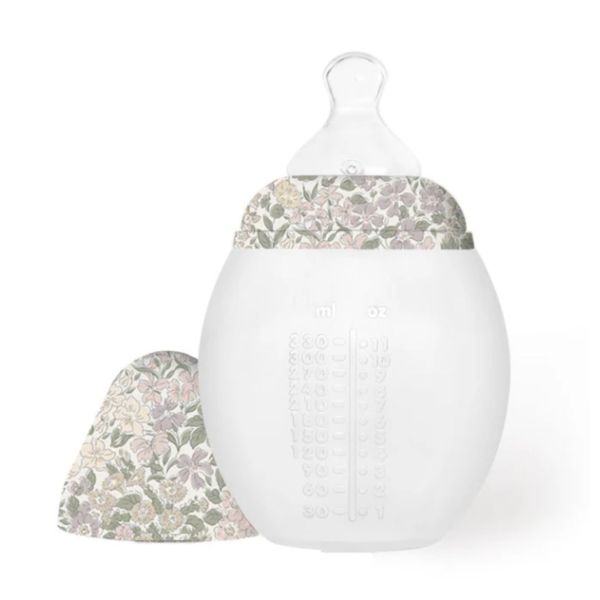 Biberon anti-colique 330 ml en silicone médical, Liberty Joanna Louise Sable 3m+