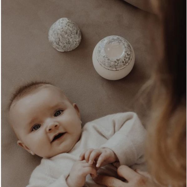 Biberon anti-colique 330 ml en silicone médical, Liberty Joanna Louise Sable 3m+