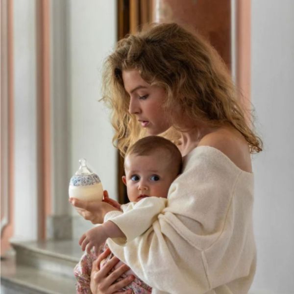 Biberon anti-colique 150 ml, Liberty Mimosa Bleu 0m+