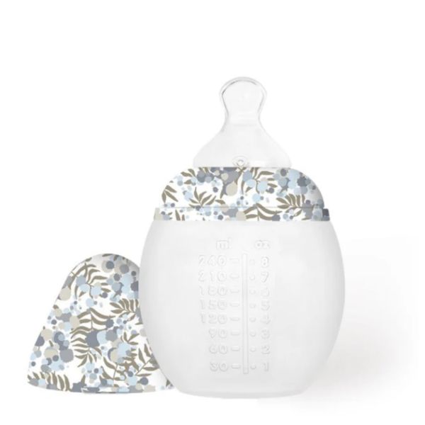 Biberon anti-colique 240 ml, Liberty Mimosa Bleu 0m+