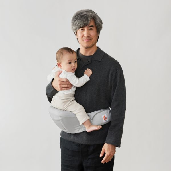 Porte bébé Lift Hip Seat Pearl grey