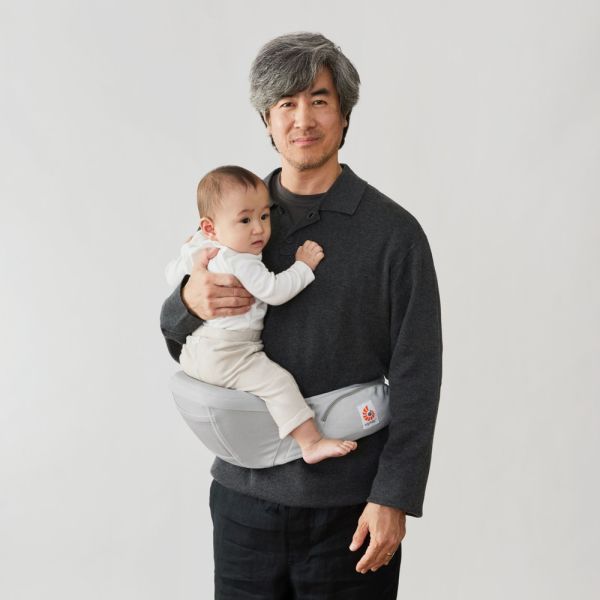 Porte bébé Lift Hip Seat Pearl grey