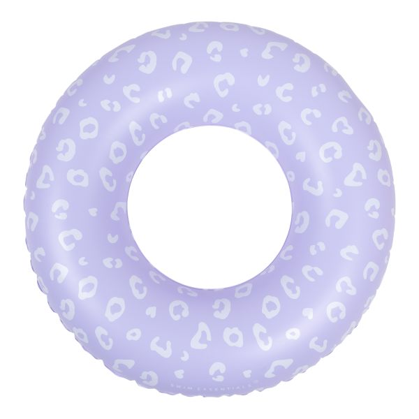 Bouée gonflable léopard lila 90 cm