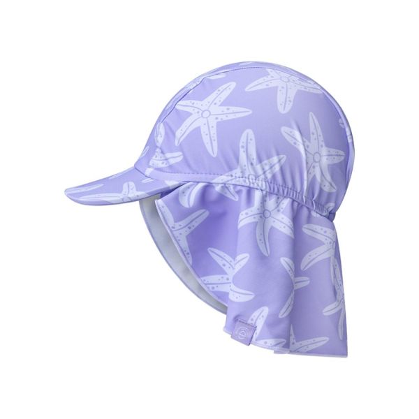 Casquette UV étoile de mer lila 0-1 an