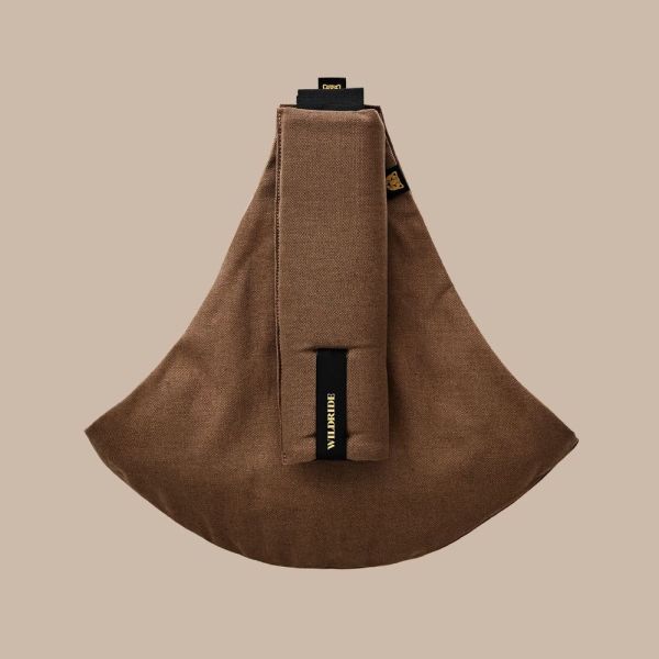 Porte-bébé Lin Wildride Marron