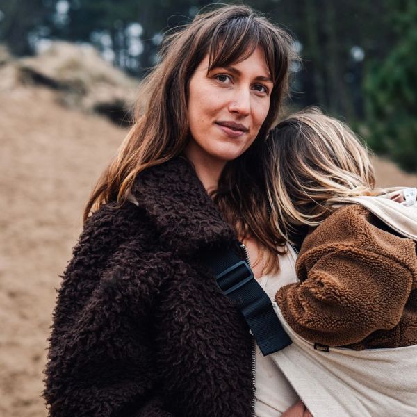 Porte-bébé Lin Wildride Sand