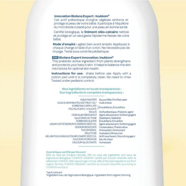 Liniment Oléo calcaire Expert 500 ml